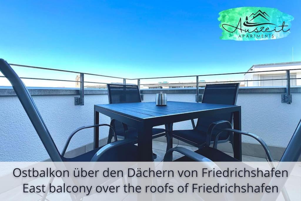 Auszeit Apartment Sunshine: Lakeside Retreat with Rooftop Terraces Friedrichshafen Exterior photo